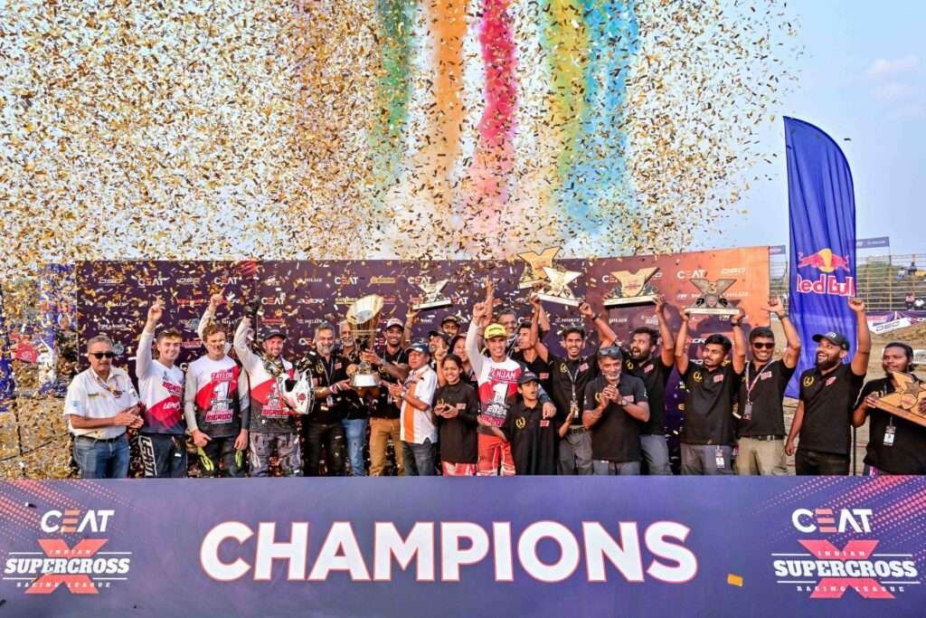 Bigrock Motorsports Emerges Victorious in the Inaugural Season of the Indian Supercross League