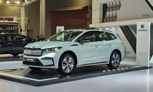 Skoda Enyaq EV Debuts in India At the Bharat Mobility Global Expo 2024 Prior to Official Launch