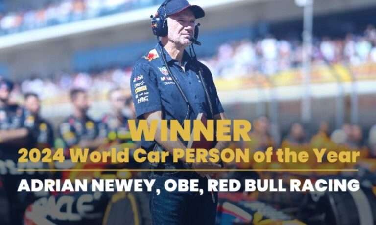 Adrian Newey Clinched the Title of World Car Person of the Year 2024